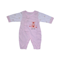 GIRLS L/S L/W ROMPER PINK N.B ZHS-26 9262 I.G Default Title - MamasJan KidsWear