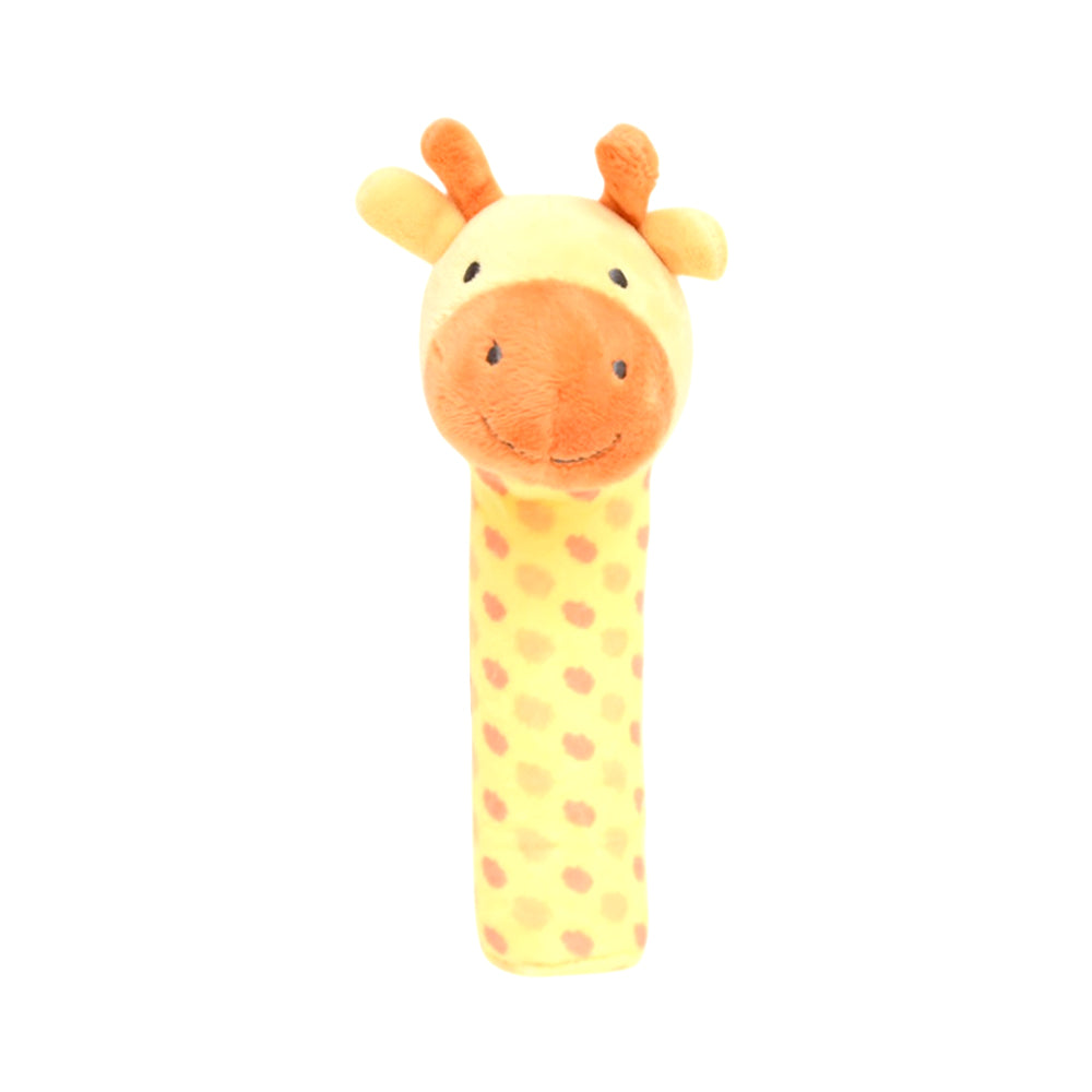 KIDS STUFF RATTLE YELW GIRAFFE MDW-23 CHI SNTY41-10 Default Title - MamasJan Toys