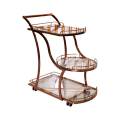 TEA TROLLEY IR A8 A+B ROSE GOLD Default Title - MamasJan Household