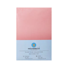 H&C BED SHEET KING CLAY POLY COTTON 108X102 TC-144 Default Title - MamasJan Household