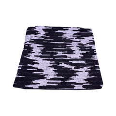 TH CUSHION COVER VELVET JACQUARD PATTERN BLACK Default Title - MamasJan Household