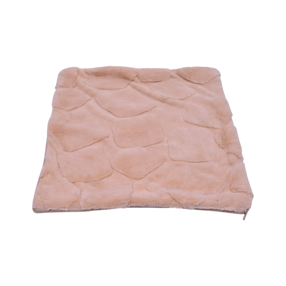 TH CUSHION COVER STONE EMB PLUSH SKIN Default Title - MamasJan Household