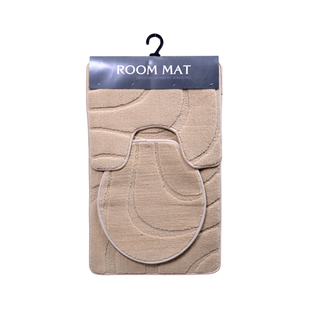 BATH MAT 3PC SET IR 48X78/39X48U/39X45 DD-87 Default Title - MamasJan Household