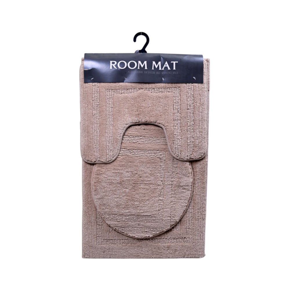 BATH MAT 3PC SET IR 50X80/40X50U/40X45 DD-108 Default Title - MamasJan Household