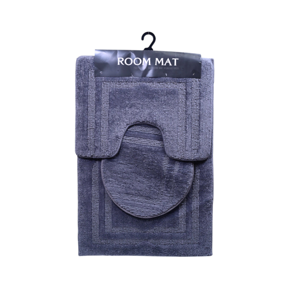 BATH MAT 3PC SET IR 60X90/45X60U/40X45 DD-114 Default Title - MamasJan Household