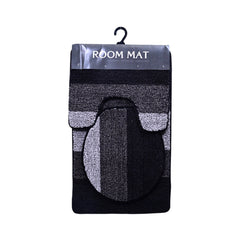 BATH MAT 3PC SET IR 48X78/39X48U/39X45 DD-161 Default Title - MamasJan Household