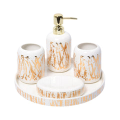 BATH ROOM SET 5PC 272868 H.F Default Title - MamasJan Décor