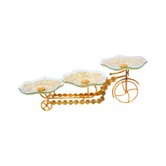 CAKE DISH CYCLE 8018-2 A.Z Default Title - MamasJan Décor