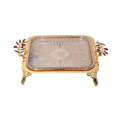 CAKE DISH SQUARE SJ1315M A.Z Default Title - MamasJan Décor