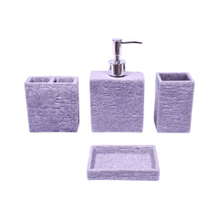BATH ROOM SET 4PCS SMS-874 Default Title - MamasJan Decoration