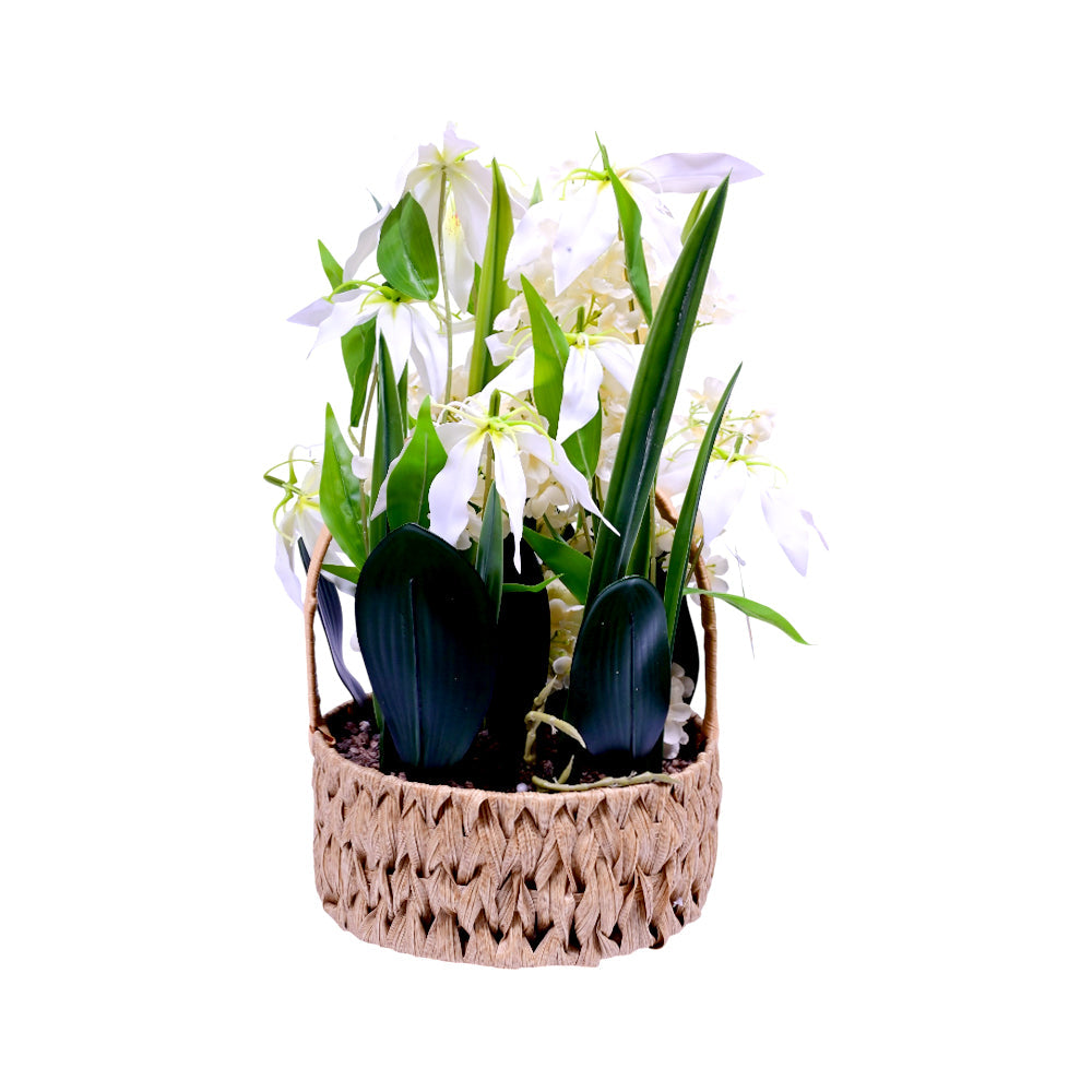 TABLE PLANT WITH POT 2609-7 I.M Default Title - MamasJan Decoration