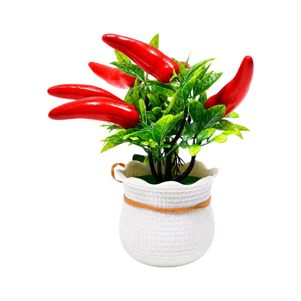 ARTIFICIAL FLOWER POT IR 469A-2 Default Title - MamasJan Decoration