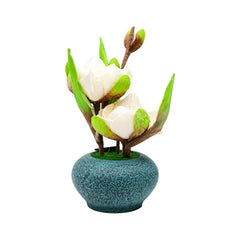 ARTIFICIAL FLOWER POT IR 469A-15 Default Title - MamasJan Decoration