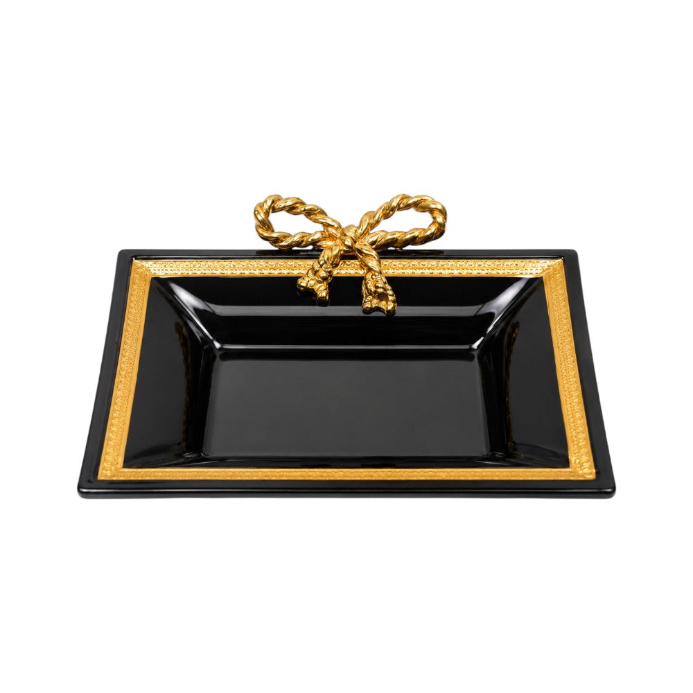 SOAP DISH CRYSTAL BRASS IR H-P25-1152M JSC05-A32 Default Title - MamasJan Decoration