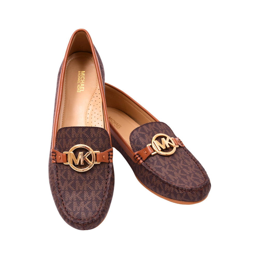 MK LOAFER FULTON DRIVER 49F4FUFR1B BRN 8 (IR) Default Title - MamasJan Ladies Shoes & Bags
