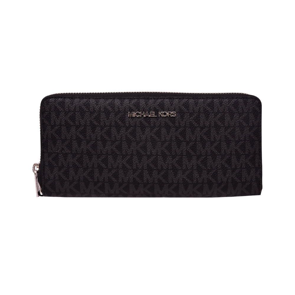 MK SIGNATURE WALLET 35H8STVT3B BLK (IR) Default Title - MamasJan Ladies Shoes & Bags