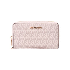 MK SIGNATURE WALLET 35F8GTVW9B VANILLA (IR) Default Title - MamasJan Ladies Shoes & Bags