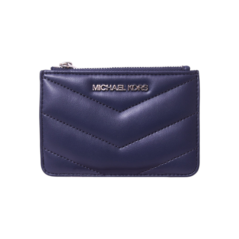 MK CARD HOLDER 35R4STVP1V BLU (IR) Default Title - MamasJan Ladies Shoes & Bags