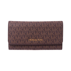 MK SIGNATURE WALLET 35F8GTVF3B BRN (IR) Default Title - MamasJan Ladies Shoes & Bags