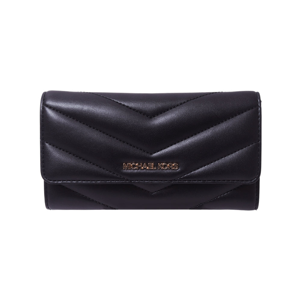 MK WALLET 35R4GTVF9V BLK (IR) Default Title - MamasJan Ladies Shoes & Bags