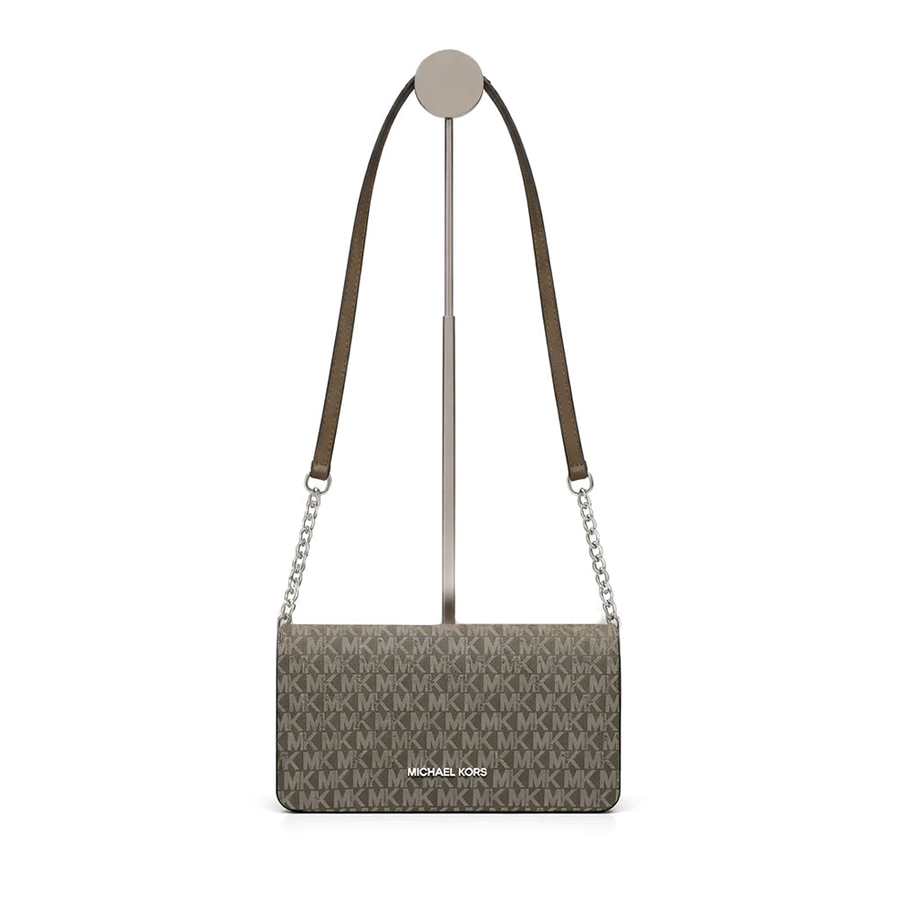 MK SIGNATURE CROSSBODY BAG 35F5STVC8V OLV (IR) Default Title - MamasJan Ladies Shoes & Bags