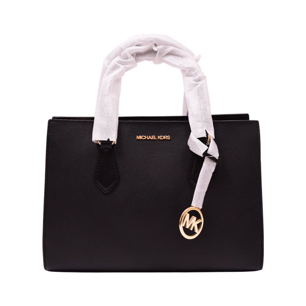 MK HANDCARRY CROSSBODY BAG 35S3G6HS2L BLK (IR) Default Title - MamasJan Ladies Shoes & Bags