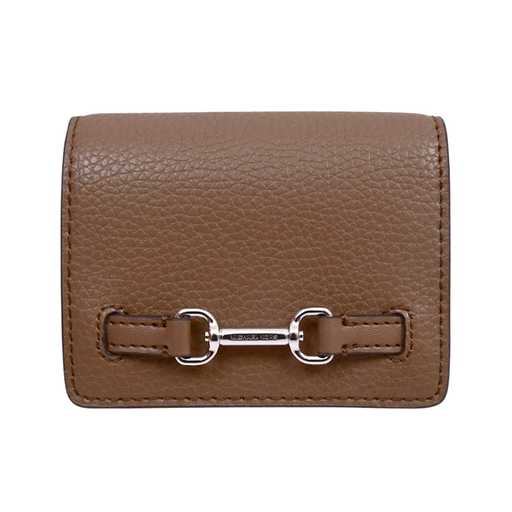 MK CARSON DRIFTWOOD SM FLAP WALLET 35S5S2ZD5L LEATHER OLIVE Default Title - MamasJan Ladies Shoes & Bags