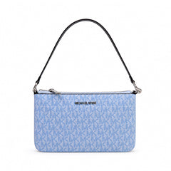 MK JET SET TRAVEL SM CONVERED POUCH 35T5STVW5B PALE OCEAN ( Default Title - MamasJan Ladies Shoes & Bags