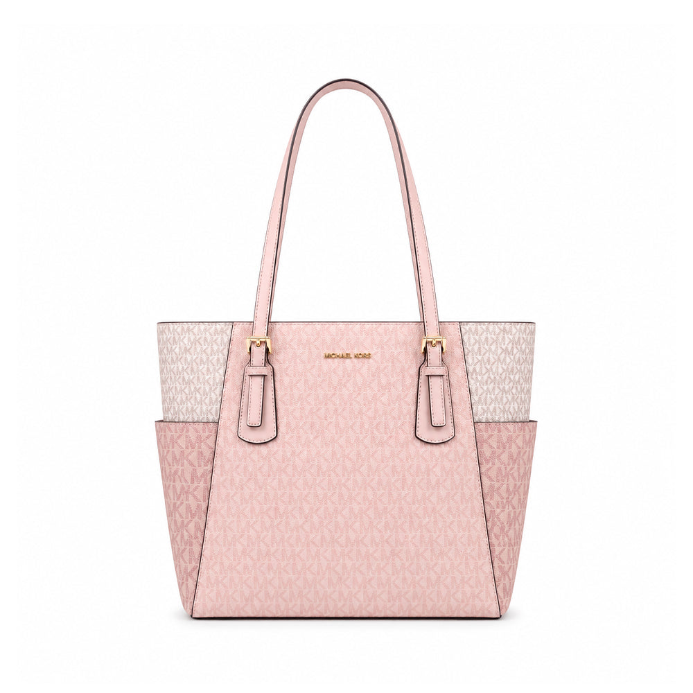 MK VAYAGER LG EW TOTE BAG 35S5GVT7B PWD BLUSH MULTI (IR) Default Title - MamasJan Ladies Shoes & Bags