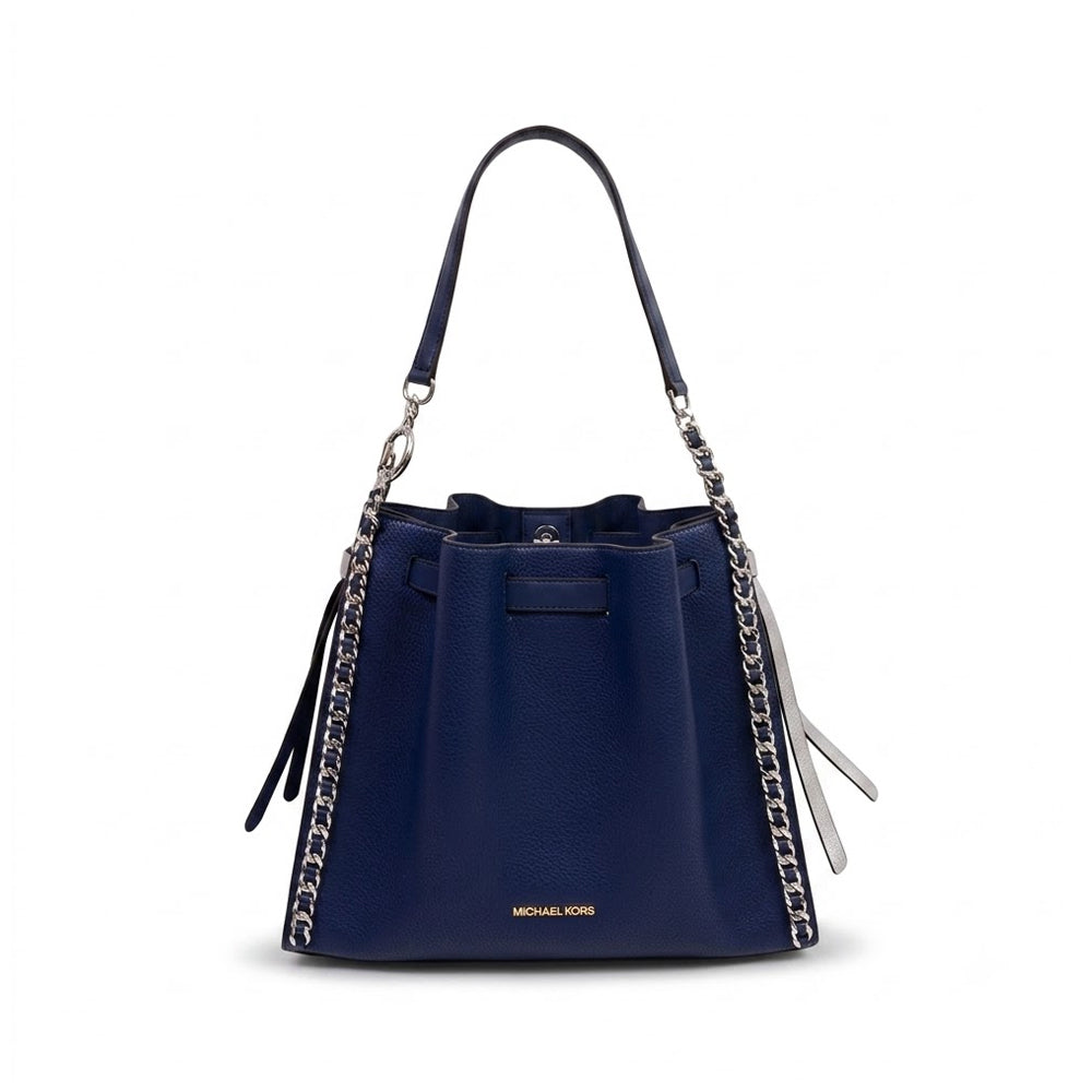 MK MINA SHOULDER BAG 35H3S4ML3I NAVY (IR) Default Title - MamasJan Ladies Shoes & Bags