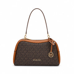 MK CECILY SM SHOULDER 35F5G8CL1B BROWN SIG (IR) Default Title - MamasJan Ladies Shoes & Bags