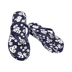 MK BEDFORD FLIP FLOP FLWR 49S6BDFA1B NAVY 8M (IR) Default Title - MamasJan Ladies Shoes & Bags