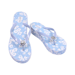 MK BEDFORD FLIP FLOP FLWR 49S6BDFA1B PALE OCEAN 10M (IR) Default Title - MamasJan Ladies Shoes & Bags