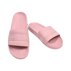 TH WOMEN SLIDE XW 07565-651 PNK 7.5 (IR) Default Title - MamasJan Tommy Hilfiger