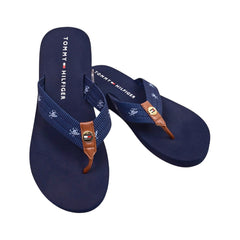 TH WOMEN FLIP FLOP CAHSTEL-Z NVY 8 (IR) Default Title - MamasJan Tommy Hilfiger