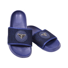 BOYS SLIPPER IR 36 NAVY 2517-84 36-41 Default Title - MamasJan KidsWear