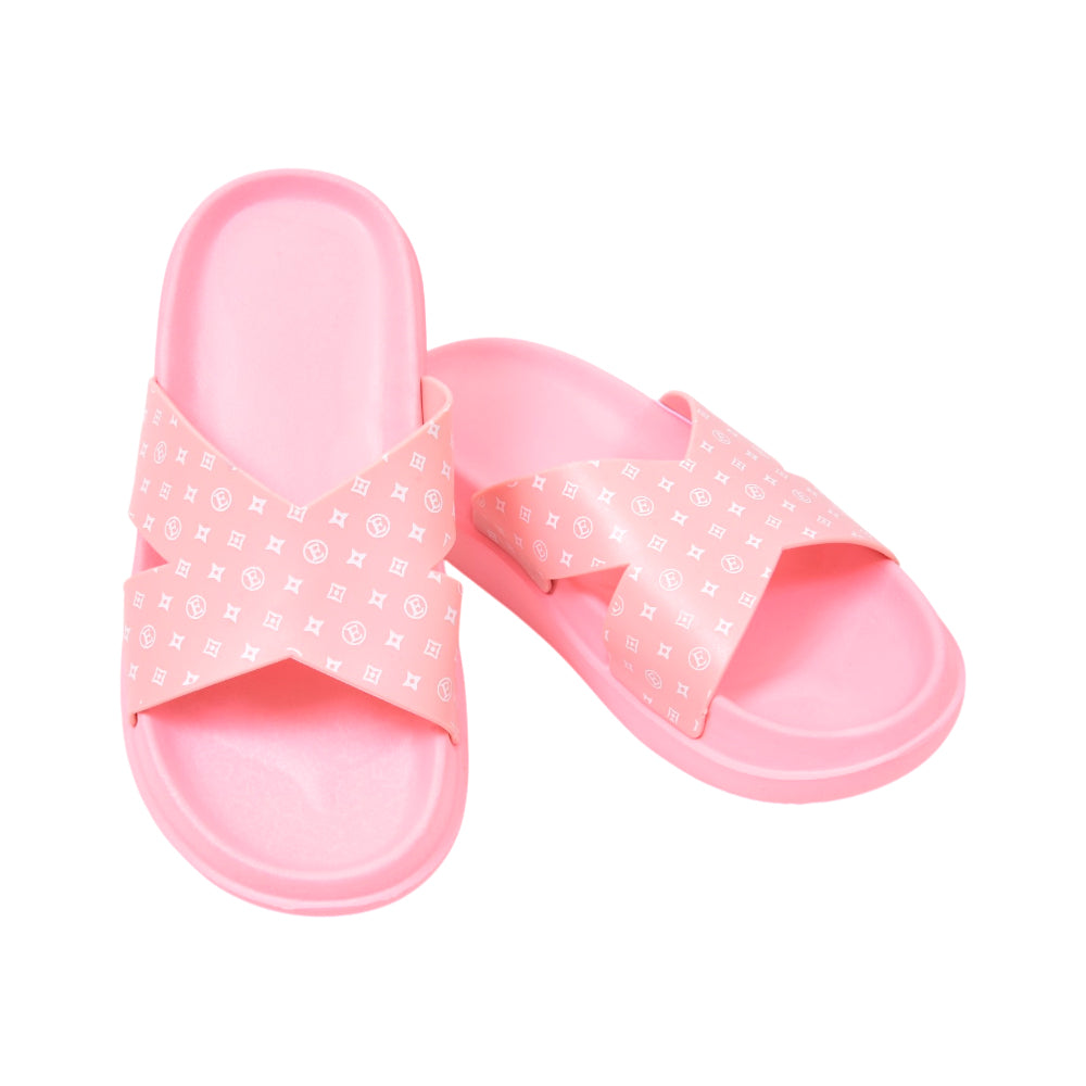 LADIES SLIPPER IR 37 PINK E-372-13 36-41 Default Title - MamasJan KidsWear