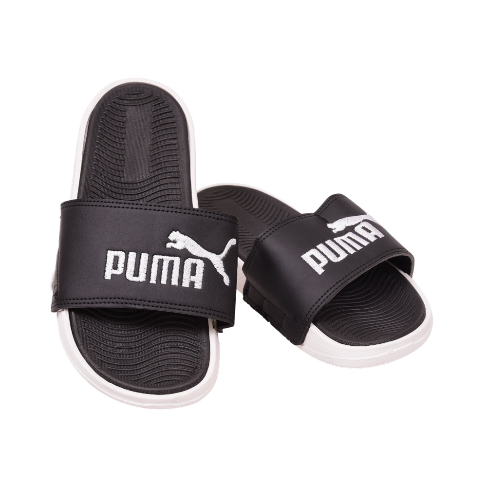 MEN SLIPPER IR 40-41 BLACK E2511-181 40-45 Default Title - MamasJan KidsWear