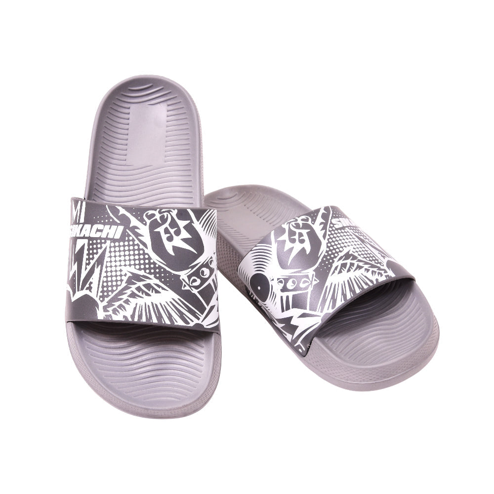 BOYS SLIPPER IR 36 GRAY 2517-51 36-41 Default Title - MamasJan KidsWear