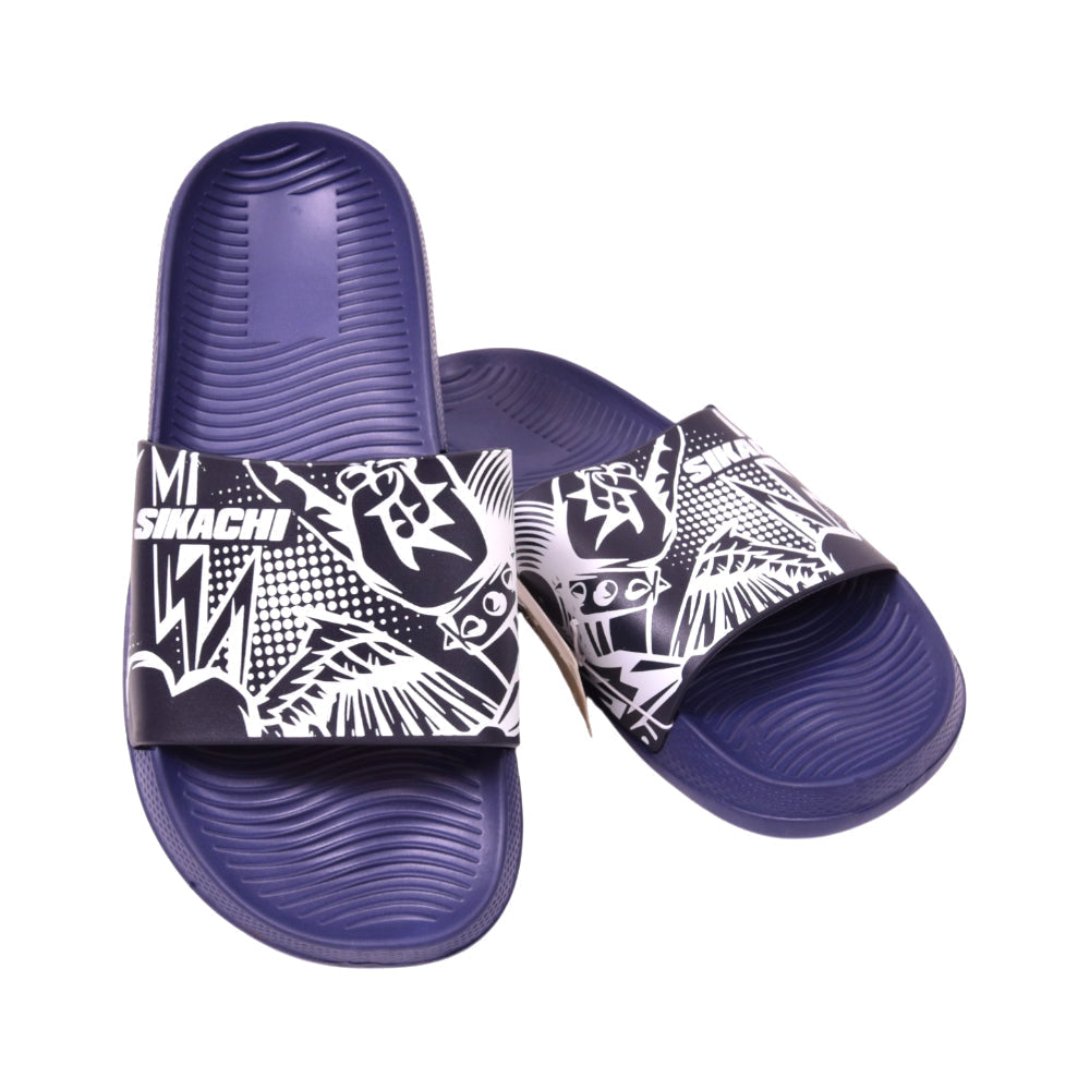 BOYS SLIPPER IR 37 NAVY 2517-51 36-41 Default Title - MamasJan KidsWear