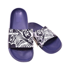 BOYS SLIPPER IR 37 NAVY 2517-51 36-41 Default Title - MamasJan KidsWear
