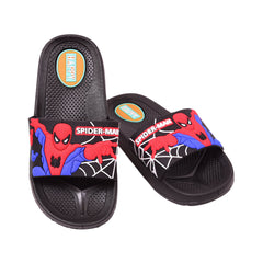 BOYS SLIPPER IR 34 BLACK SX-B08-43 31-35 Default Title - MamasJan KidsWear