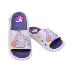 BOYS SLIPPER IR 34-35 LIGHT BLUE SX-9993-1 30-35 Default Title - MamasJan KidsWear