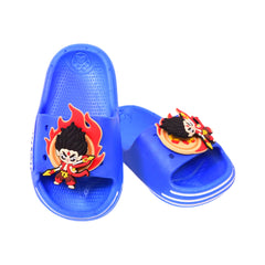 BOYS SLIPPER IR 24-25 BLUE SX-2313-13 24-29 Default Title - MamasJan KidsWear