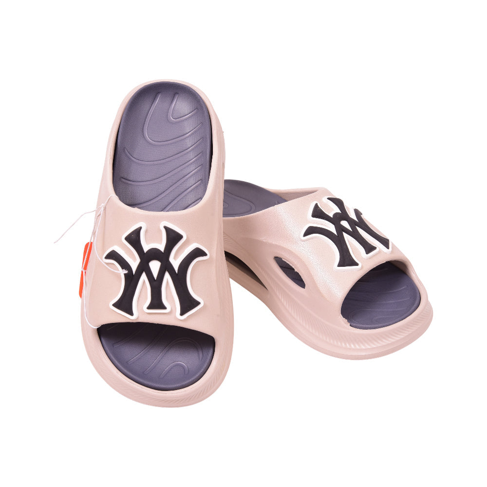 MEN SLIPPER IR 40-41 BEIGE GRAY SX-1915-5 40-45 Default Title - MamasJan KidsWear