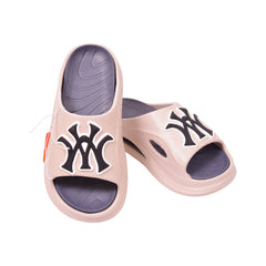MEN SLIPPER IR 40-41 BEIGE GRAY SX-1915-5 40-45 Default Title - MamasJan KidsWear