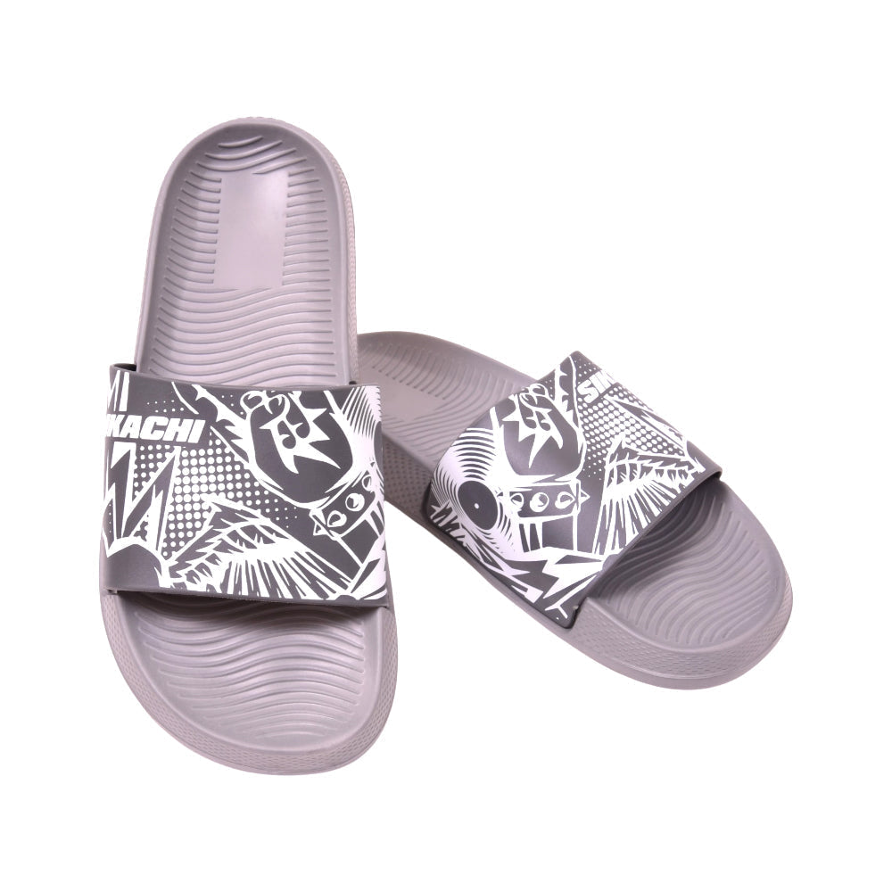 MENS SLIPPER IR 45 GREY E2517-51 40-45 Default Title - MamasJan KidsWear