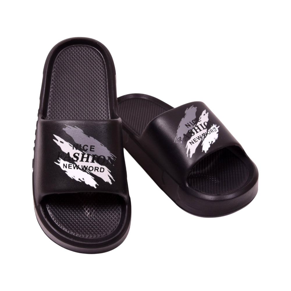 LADIES SLIPPER IR 38-39 BLACK 8177-3 36-41 EVA Default Title - MamasJan KidsWear