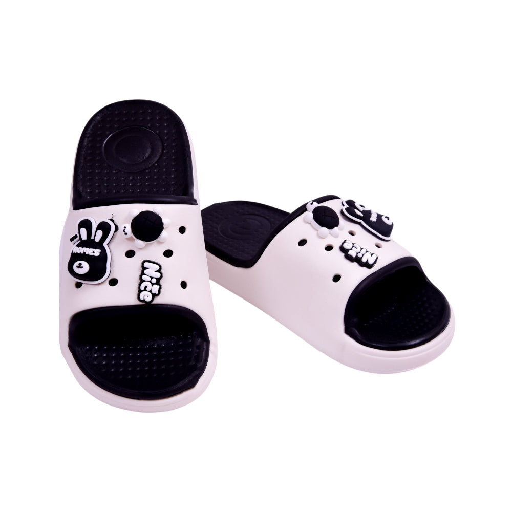 BOYS SLIPPER IR 36-37 WHITE 8158-2 36-41 EVA Default Title - MamasJan KidsWear