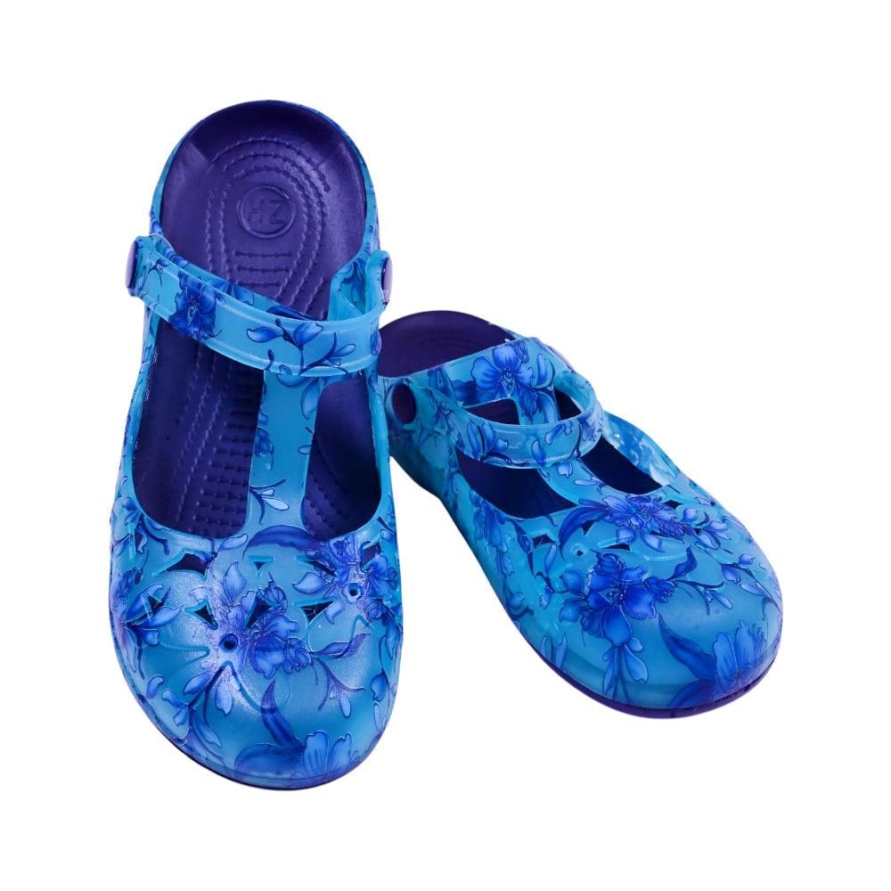 LADIES CROCS FANCY IR-26 SIZE 37 NAVY BLUE 8018C-12 37-42 EV Default Title - MamasJan KidsWear